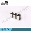 Jdk segmento de diamante rectangular para corte de mármol